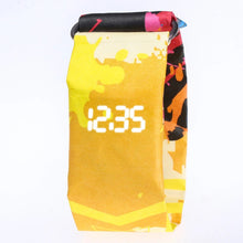 Load image into Gallery viewer, Creative Trend Paper Watch LED Digital Men Women Waterproof Strap Newspaper Student Sport Digital Watch Relogio Masculino Saat