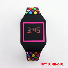 Load image into Gallery viewer, NEW Luminous Princess Elsa Children Watches Kids Spiderman Avengers Cartoon Pattern LED Girls Watch Reloj Infantil Wristwatches