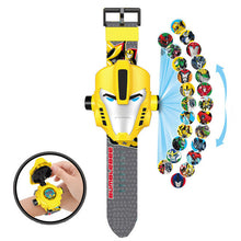 Load image into Gallery viewer, Children Watch The 3D Projection Cartoon Ultraman Spiderman Ironman Princess Digital Watches Kids Watches Toy