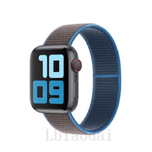 Load image into Gallery viewer, Nylon Strap For Apple Watch band 40mm 44mm iWatch band 38mm 42mm series Sport loop Bracelet Apple watch 5 4 3 2 38 40 42 44 mm
