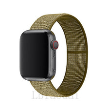 Load image into Gallery viewer, Nylon Strap For Apple Watch band 40mm 44mm iWatch band 38mm 42mm series Sport loop Bracelet Apple watch 5 4 3 2 38 40 42 44 mm