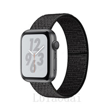 Load image into Gallery viewer, Nylon Strap For Apple Watch band 40mm 44mm iWatch band 38mm 42mm series Sport loop Bracelet Apple watch 5 4 3 2 38 40 42 44 mm