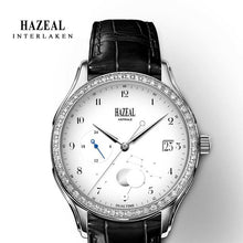 Load image into Gallery viewer, HAZEAL Couple Watch For Lover Original Design женские часы Men Quartz Watch Switzerland Luxury Womens Wristwatch Sapphire