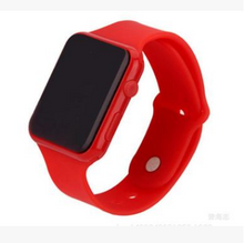 Load image into Gallery viewer, LED watch zegarek relojes wristwatch relogio feminino horloges reloj digital electronic boys girls kids watches montre orologi