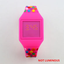 Load image into Gallery viewer, NEW Luminous Princess Elsa Children Watches Kids Spiderman Avengers Cartoon Pattern LED Girls Watch Reloj Infantil Wristwatches
