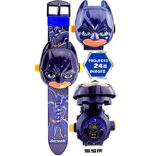 Load image into Gallery viewer, Children Watch The 3D Projection Cartoon Ultraman Spiderman Ironman Princess  Digital Watches  Kids Watches Toy
