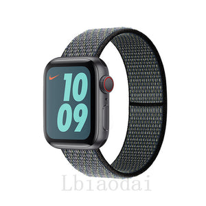 Nylon Strap For Apple Watch band 40mm 44mm iWatch band 38mm 42mm series Sport loop Bracelet Apple watch 5 4 3 2 38 40 42 44 mm