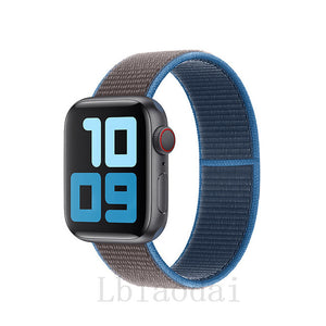 Nylon Strap For Apple Watch band 40mm 44mm iWatch band 38mm 42mm series Sport loop Bracelet Apple watch 5 4 3 2 38 40 42 44 mm
