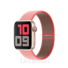 Load image into Gallery viewer, Nylon Strap For Apple Watch band 40mm 44mm iWatch band 38mm 42mm series Sport loop Bracelet Apple watch 5 4 3 2 38 40 42 44 mm
