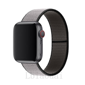 Nylon Strap For Apple Watch band 40mm 44mm iWatch band 38mm 42mm series Sport loop Bracelet Apple watch 5 4 3 2 38 40 42 44 mm