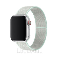 Load image into Gallery viewer, Nylon Strap For Apple Watch band 40mm 44mm iWatch band 38mm 42mm series Sport loop Bracelet Apple watch 5 4 3 2 38 40 42 44 mm
