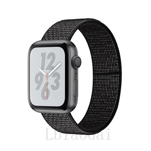 Nylon Strap For Apple Watch band 40mm 44mm iWatch band 38mm 42mm series Sport loop Bracelet Apple watch 5 4 3 2 38 40 42 44 mm