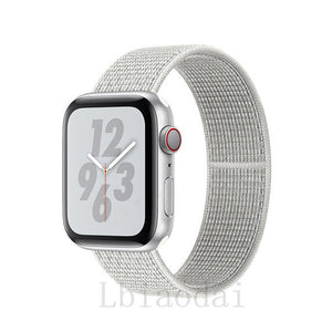 Nylon Strap For Apple Watch band 40mm 44mm iWatch band 38mm 42mm series Sport loop Bracelet Apple watch 5 4 3 2 38 40 42 44 mm