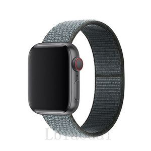 Nylon Strap For Apple Watch band 40mm 44mm iWatch band 38mm 42mm series Sport loop Bracelet Apple watch 5 4 3 2 38 40 42 44 mm