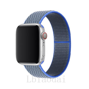 Nylon Strap For Apple Watch band 40mm 44mm iWatch band 38mm 42mm series Sport loop Bracelet Apple watch 5 4 3 2 38 40 42 44 mm