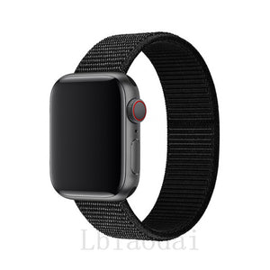 Nylon Strap For Apple Watch band 40mm 44mm iWatch band 38mm 42mm series Sport loop Bracelet Apple watch 5 4 3 2 38 40 42 44 mm