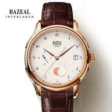 Load image into Gallery viewer, HAZEAL Couple Watch For Lover Original Design женские часы Men Quartz Watch Switzerland Luxury Womens Wristwatch Sapphire
