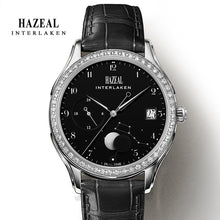 Load image into Gallery viewer, HAZEAL Couple Watch For Lover Original Design женские часы Men Quartz Watch Switzerland Luxury Womens Wristwatch Sapphire
