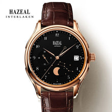 Load image into Gallery viewer, HAZEAL Couple Watch For Lover Original Design женские часы Men Quartz Watch Switzerland Luxury Womens Wristwatch Sapphire
