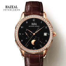 Load image into Gallery viewer, HAZEAL Couple Watch For Lover Original Design женские часы Men Quartz Watch Switzerland Luxury Womens Wristwatch Sapphire
