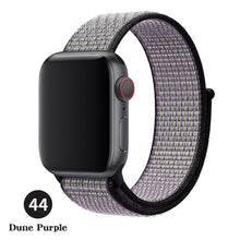 Load image into Gallery viewer, Band For Apple Watch Series 5 4 3 2 1 38MM 42MM watchband Breathable Nylon Strap Sport Loop for iwatch Bracelet 40MM 44MM
