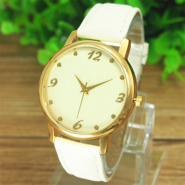 Hot 2017 New Fashion Superior Women Men Denim Cloth Strap Bracelet Wrist Watch Unisex Analog Quartz Gift Levert Dropship